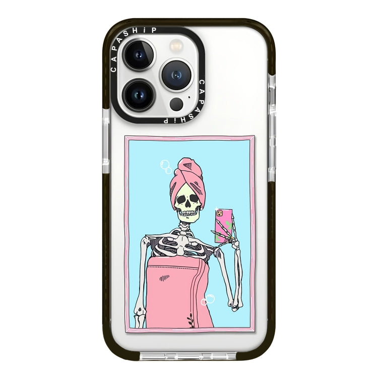 Simple Illustration Pattern Full Coverage Phone Case, For iPhone 12 Pro
