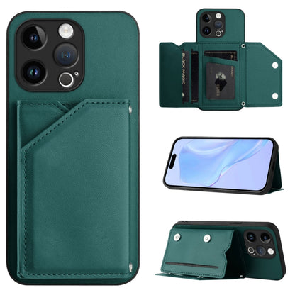Skin Feel Four Card Slots Phone Case with Wrist Strap, For iPhone 7 / 8 / SE 2020 2022, For iPhone 13 Pro Max, For iPhone 13 Pro, For iPhone 13, For iPhone 13 mini, For iPhone 12, For iPhone 12 Pro Max, For iPhone 12 Pro