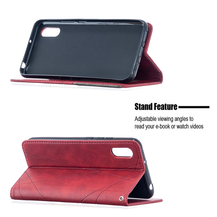 Rhombus Texture Horizontal Flip Magnetic Leather Case with Holder & Card Slots, For Xiaomi Redmi 9A, For Xiaomi Redmi 9C, For iPhone 12 mini, For iPhone 12 / 12 Pro, For iPhone 12 Pro Max