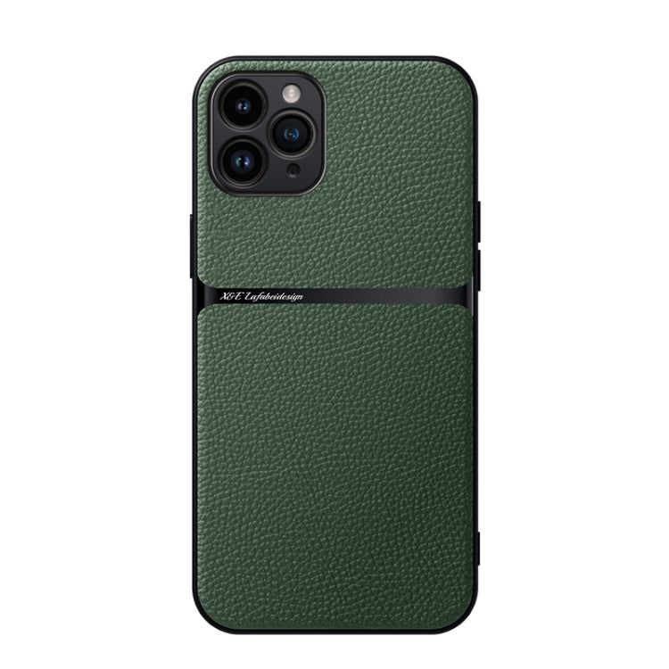 Litchi Leather Magnetic Full Coverage Shockproof Phone Case, For iPhone 11, For iPhone 11 Pro, For iPhone X / XS, For iPhone XR, For iPhone XS Max