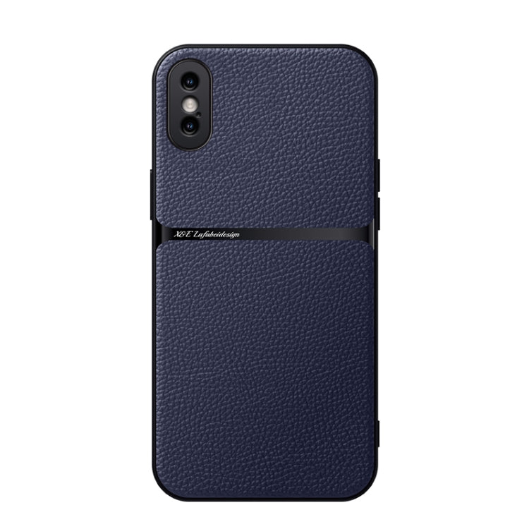 Litchi Leather Magnetic Full Coverage Shockproof Phone Case, For iPhone 11, For iPhone 11 Pro, For iPhone X / XS, For iPhone XR, For iPhone XS Max