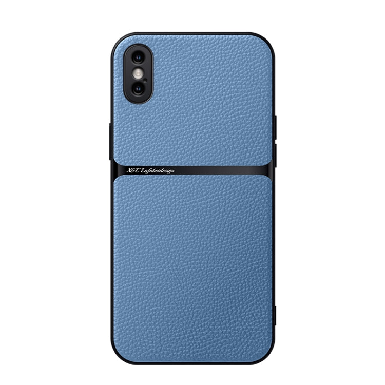 Litchi Leather Magnetic Full Coverage Shockproof Phone Case, For iPhone 11, For iPhone 11 Pro, For iPhone X / XS, For iPhone XR, For iPhone XS Max