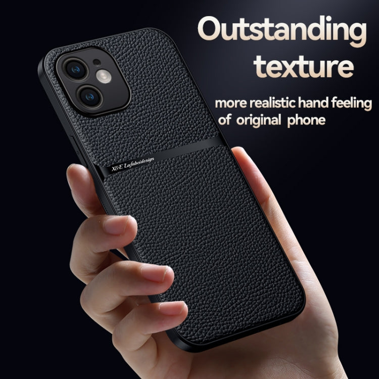 Litchi Leather Magnetic Full Coverage Shockproof Phone Case, For iPhone 11, For iPhone 11 Pro, For iPhone X / XS, For iPhone XR, For iPhone XS Max