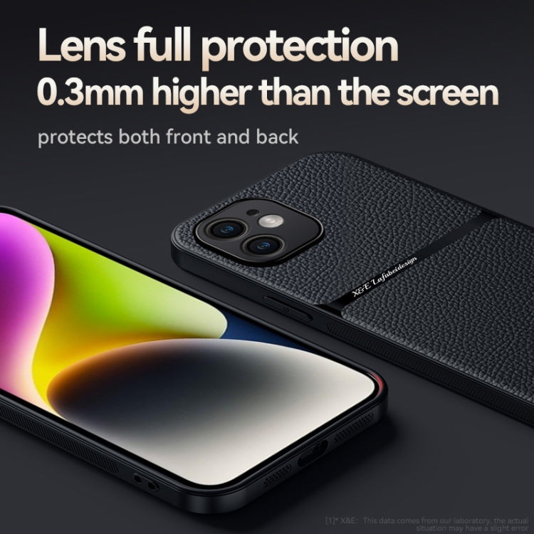 Litchi Leather Magnetic Full Coverage Shockproof Phone Case, For iPhone 11, For iPhone 11 Pro, For iPhone X / XS, For iPhone XR, For iPhone XS Max