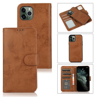 KLT888-2 Retro 2 in 1 Detachable Magnetic Horizontal Flip TPU + PU Leather Case with Holder & Card Slots & Photo Frame & Wallet, For iPhone XR, For iPhone XS Max, For iPhone 12 mini, For iPhone 12 / 12 Pro, For iPhone 12 Pro Max