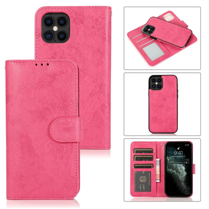 KLT888-2 Retro 2 in 1 Detachable Magnetic Horizontal Flip TPU + PU Leather Case with Holder & Card Slots & Photo Frame & Wallet, For iPhone XR, For iPhone XS Max, For iPhone 12 mini, For iPhone 12 / 12 Pro, For iPhone 12 Pro Max