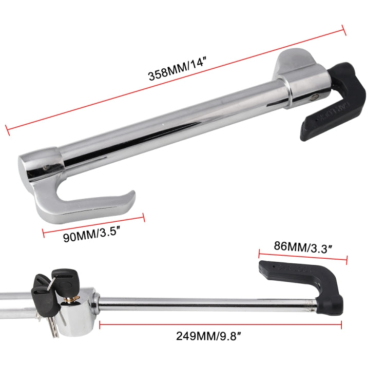 Bloqueo de embrague universal modificado, bloqueo de volante y freno de embrague extensible, SW019