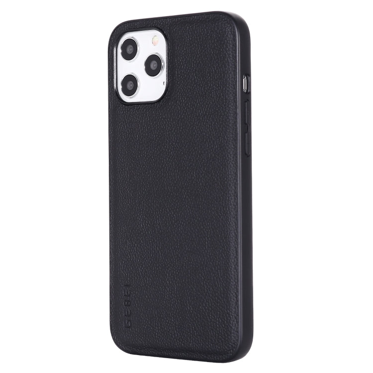 GEBEI Full-coverage Shockproof Leather Protective Case, For iPhone 12 mini, For iPhone 12 / 12 Pro, For iPhone 12 Pro Max