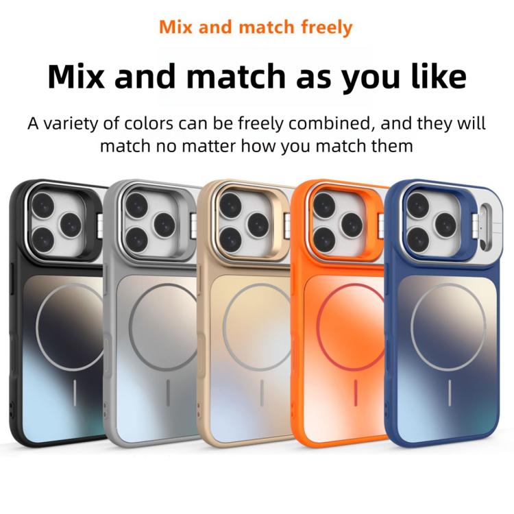 AG Frosted Lens Holder MagSafe Phone Case, For iPhone 12, For iPhone 12 Pro Max, For iPhone 12 Pro, For iPhone 11