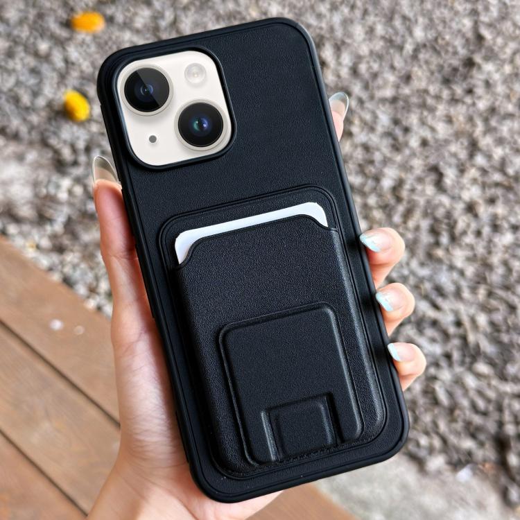 Square Folding Card Bag Holder Phone Case, For iPhone 13