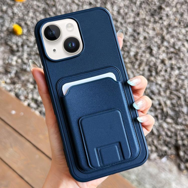 Square Folding Card Bag Holder Phone Case, For iPhone 13