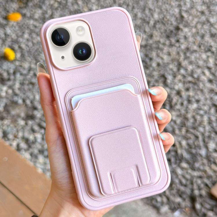 Square Folding Card Bag Holder Phone Case, For iPhone 13