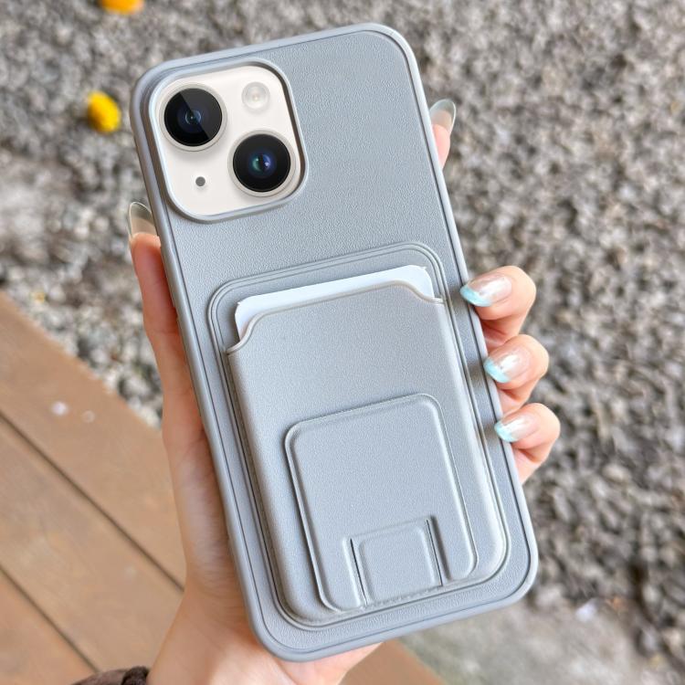 Square Folding Card Bag Holder Phone Case, For iPhone 13