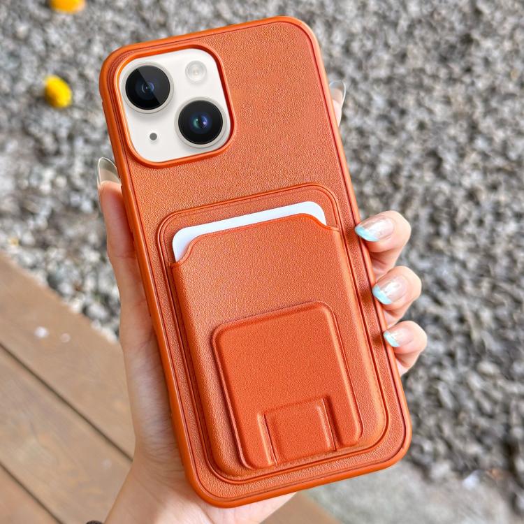 Square Folding Card Bag Holder Phone Case, For iPhone 13