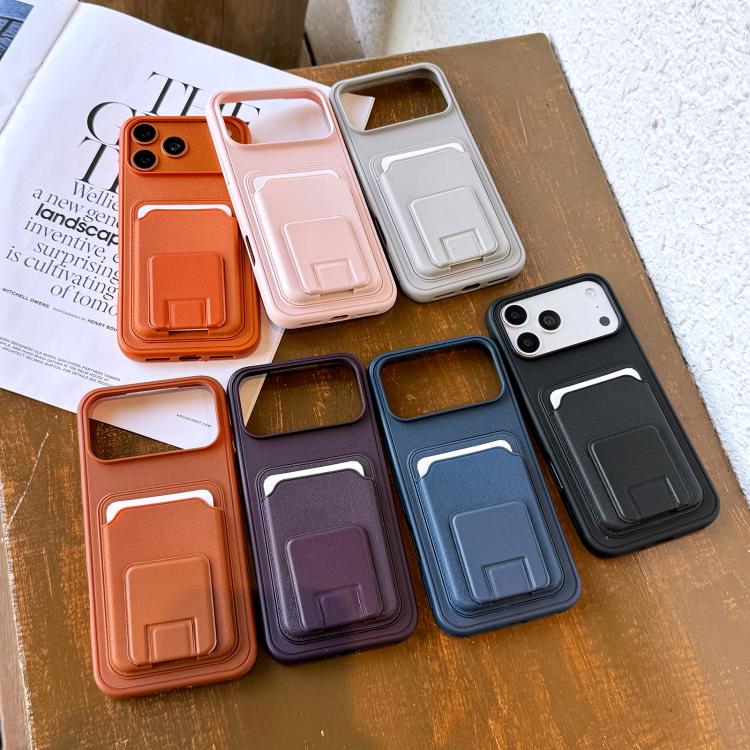 Square Folding Card Bag Holder Phone Case, For iPhone 13