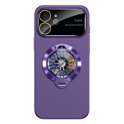 Glaze PC Camera Window Gyro Kickstand Magnetic Phone Case, For iPhone 13, For iPhone 12, For iPhone 12 Pro Max, For iPhone 12 Pro, For iPhone 11 Pro Max, For iPhone 11