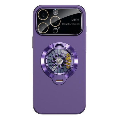 Glaze PC Camera Window Gyro Kickstand Magnetic Phone Case, For iPhone 13, For iPhone 12, For iPhone 12 Pro Max, For iPhone 12 Pro, For iPhone 11 Pro Max, For iPhone 11