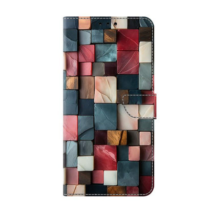 Crystal-Like Painted Vegan Leather Phone Case, For iPhone 11