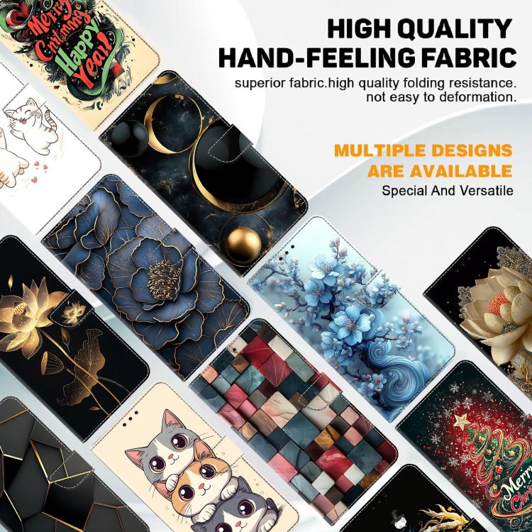 Crystal-Like Painted Vegan Leather Phone Case, For iPhone 11