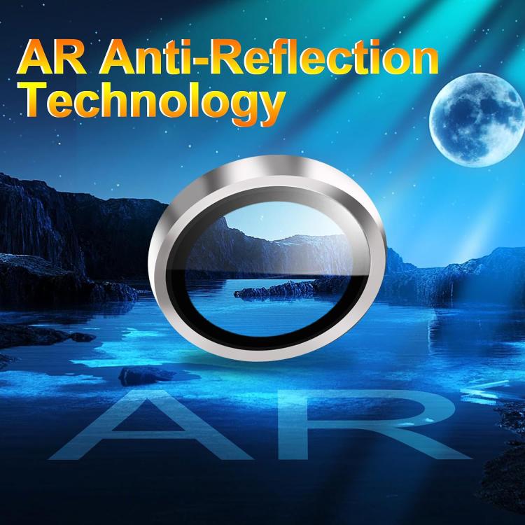 Kalebol No Flicker Ultra-Thin Individual Camera Lens Tempered Glass Film, For iPhone 13 / 13 mini