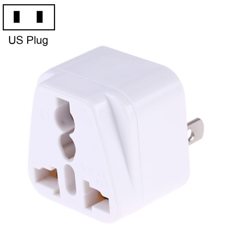Portable Universal Socket to US Plug Power Adapter Travel Charger, US Plug
