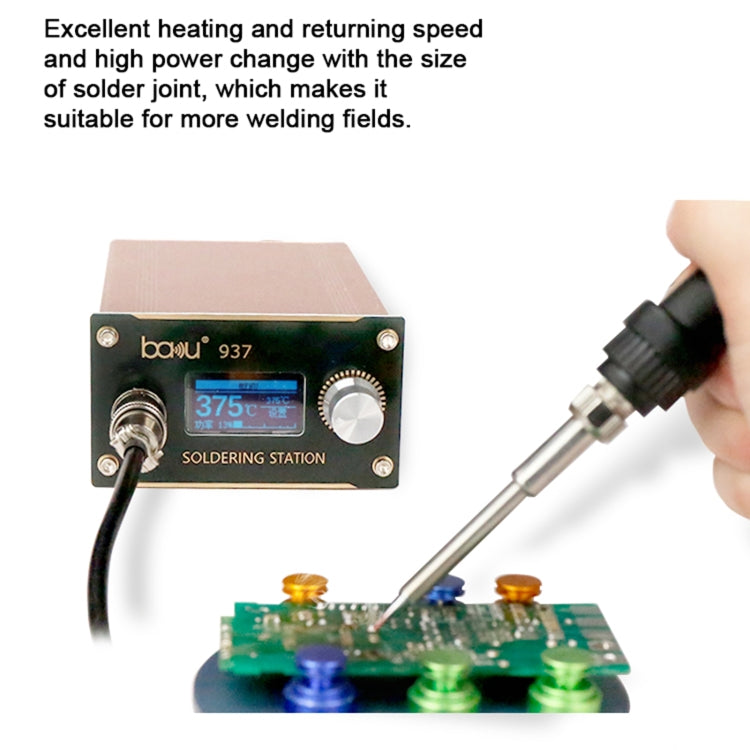 BAKU BA-937 LCD Digital Display Soldering Iron Welding Station Set, EU Plug, BAKU BA-937 (EU Plug), BAKU BA-937 (US Plug)