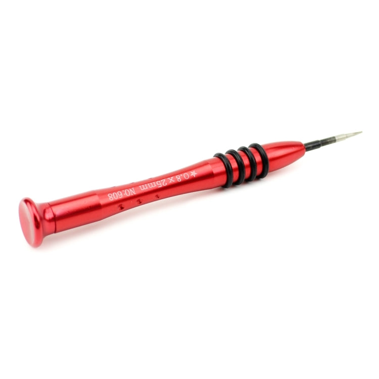 JIAFA JF-668 0.8 Pentalobe 0.8 Screwdriver for iPhone Charging Port Screws, 0.8 Pentalobe (Red)
