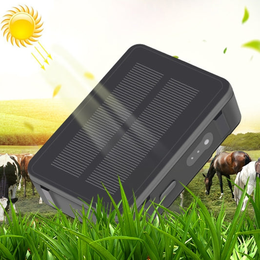 RF-V34 Rastreador de bovinos e ovinos IP67 à prova de água com energia solar, GSM, GPS e Wi-Fi, sem placa de base fixa, suporta monitorização de voz, alarme anti-remoção e SOS, seguimento por GPS e Wi-Fi.