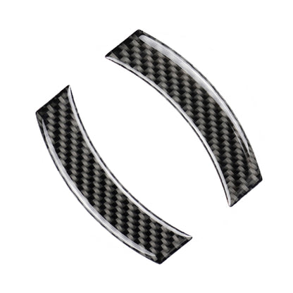 2 pegatinas decorativas de fibra de carbono para panel de navegación de chasis F de coche para BMW Mini Cooper Countryman Clubman F54 / F55 / F56 / F60, para BMW Mini F55