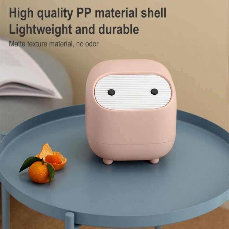 Desktop Trash Can Mini Dual-layer Push Trash Bin