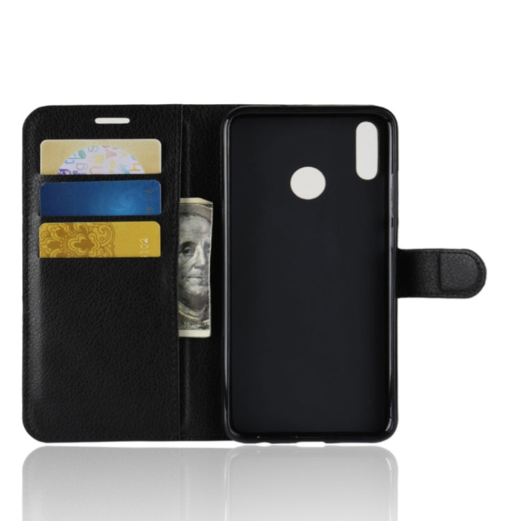 Litchi Texture Horizontal Flip Leather Case for Huawei Honor 8X, with Holder & Card Slots & Wallet & Photo Frame, Huawei Honor 8X, For Honor 8X