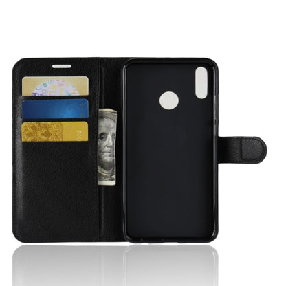 Litchi Texture Horizontal Flip Leather Case for Huawei Honor 8X, with Holder & Card Slots & Wallet & Photo Frame, Huawei Honor 8X, For Honor 8X