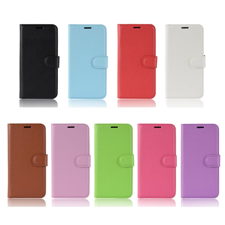 Litchi Texture Horizontal Flip Leather Case for Huawei Honor 8X, with Holder & Card Slots & Wallet & Photo Frame, Huawei Honor 8X, For Honor 8X