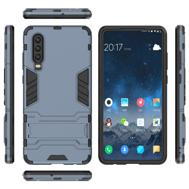 Shockproof PC + TPU Case for Huawei P30, with Holder, For Huawei P30