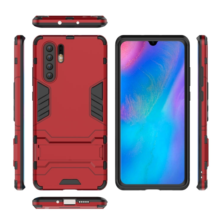 Shockproof PC + TPU Case for Huawei P30 Pro, with Holder, For Huawei P30 Pro