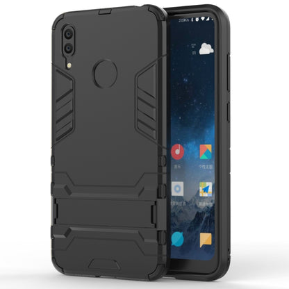 Funda de PC + TPU a prueba de golpes para Huawei Y7 (2019), con soporte
