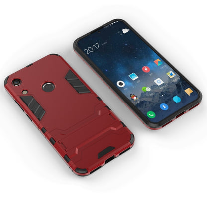 Shockproof PC + TPU Case for Huawei Honor 8A, with Holder, For Huawei Honor 8A, For Honor 8A