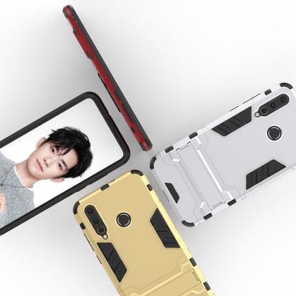 Shockproof PC + TPU Case for Huawei Nova 4, with Holder, For Huawei Nova 4, For Nova 4