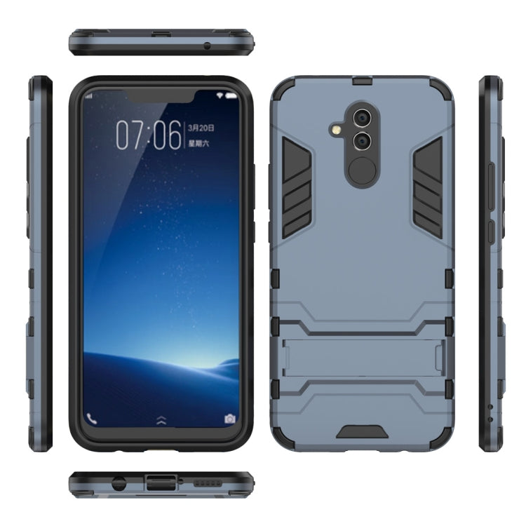 Shockproof PC + TPU Case for Huawei Mate 20 Lite, with Holder, For Huawei Mate 20 Lite