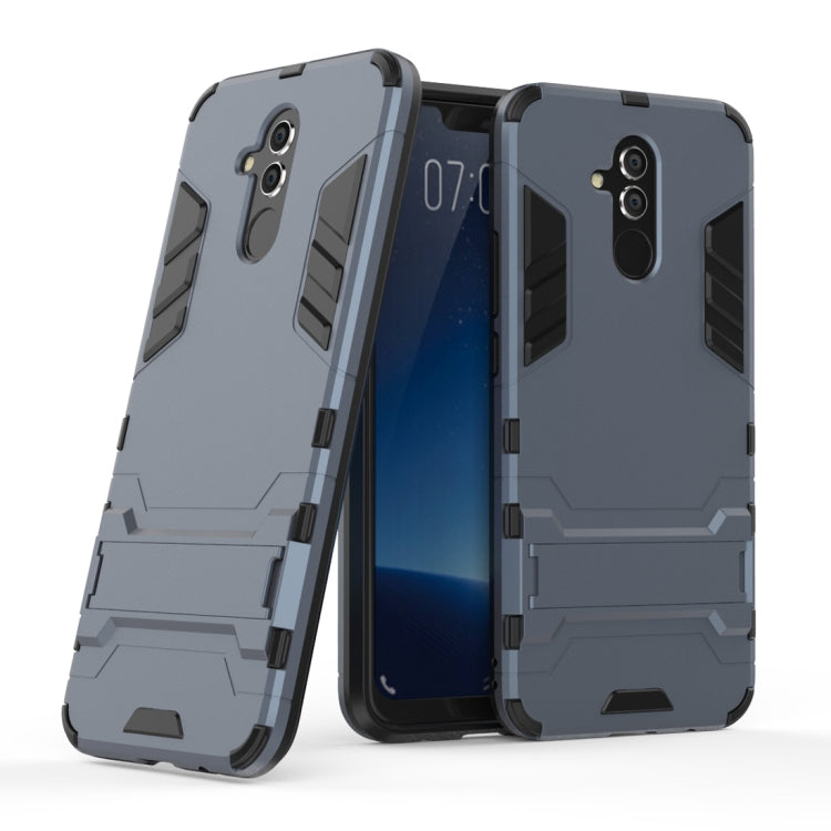 Shockproof PC + TPU Case for Huawei Mate 20 Lite, with Holder, For Huawei Mate 20 Lite