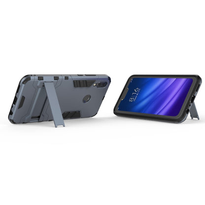 Shockproof PC + TPU Case for Huawei Y9 (2019) / Enjoy 9 Plus, with Holder, For Huawei Y9 (2019) / Enjoy 9 Plus, For Huawei Y9 (2019)