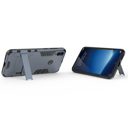 Shockproof PC + TPU Case for Huawei Honor 8C, with Holder, For Honor 8C, For Huawei Honor 8C