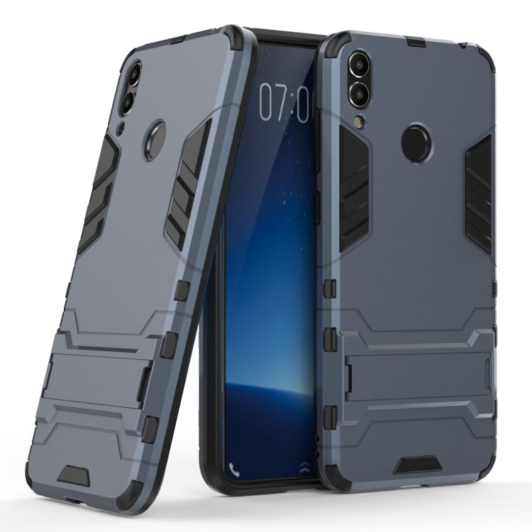 Shockproof PC + TPU Case for Huawei Honor 8C, with Holder, For Honor 8C, For Huawei Honor 8C