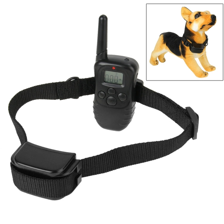 Rechargeable and Waterproof 300m Remote Pet Dog Training Collar with LCD display, 300m Remote