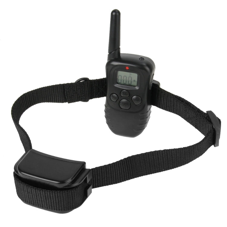 Rechargeable and Waterproof 300m Remote Pet Dog Training Collar with LCD display, 300m Remote