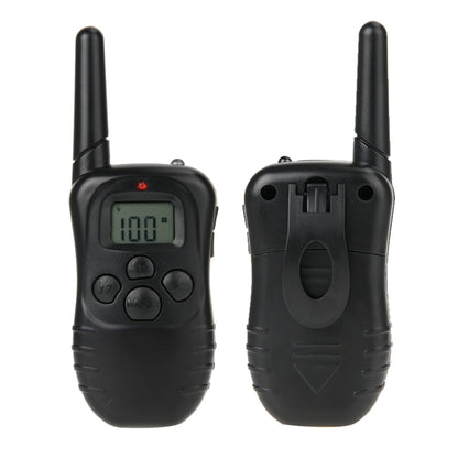 Rechargeable and Waterproof 300m Remote Pet Dog Training Collar with LCD display, 300m Remote