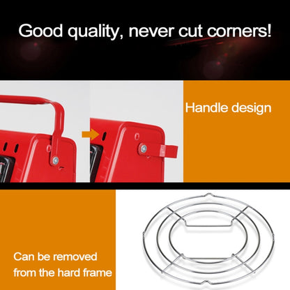 Multifunctional Portable Outdoor Camping Trip Gas Heater Gas Stove Burner, Powered by Dual Gas Tank (Not Included), Dual Gas Tank