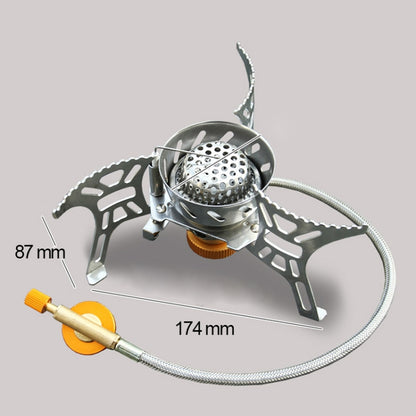 Portable Outdoor Split Type 3700W Backpack Anti-Blast Stove Cooking Tools