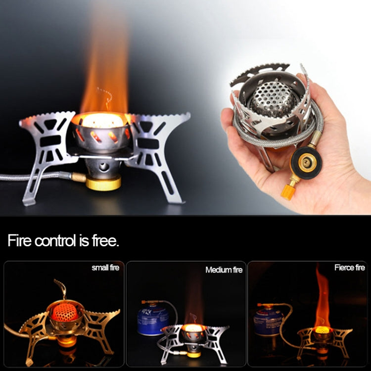 Portable Outdoor Split Type 3700W Backpack Anti-Blast Stove Cooking Tools