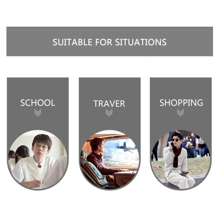 Mochila multifunción de gran capacidad, antirrobo, informal, para ordenador portátil, con puerto de carga USB externo, para hombre y mujer. Tamaño: 42 x 29 x 14 cm. Color: negro, gris, azul y morado.